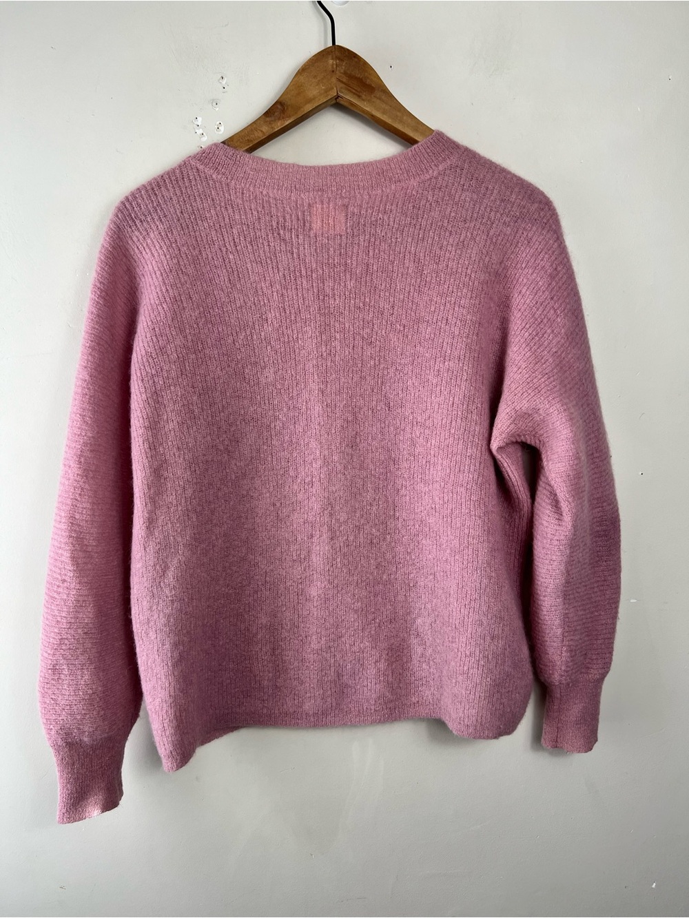 Des Petits Hauts Babali Sweater Pink Pullover SZ Small Kid Mohair Alpaca Blend - Picture 2 of 11